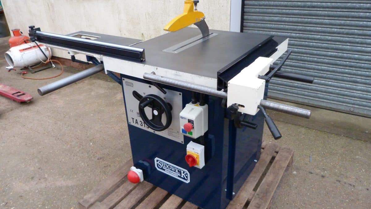 Sedgwick table saw discount