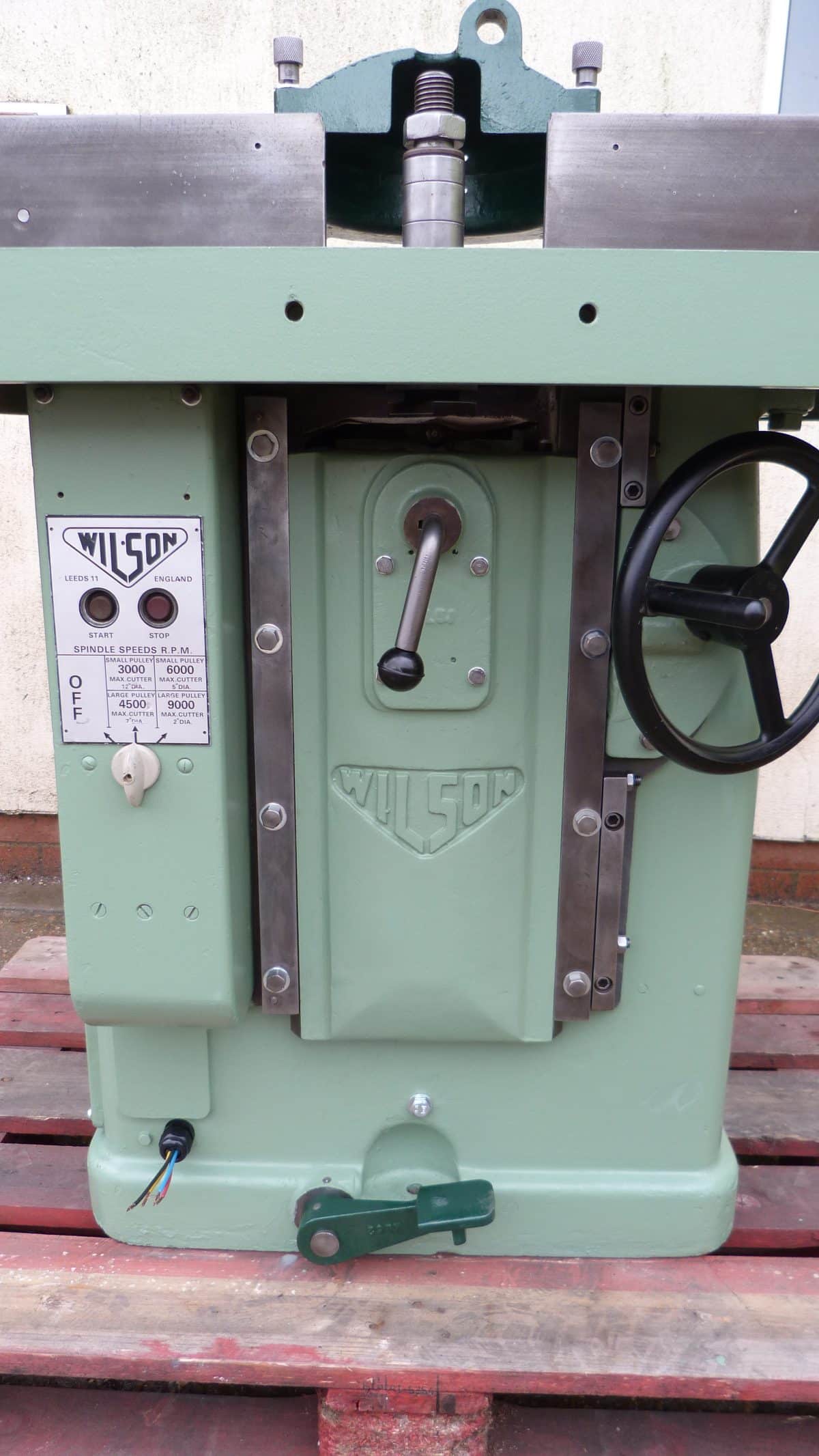 Wilson Type FKL Spindle Moulder Target Manufacturing Ltd